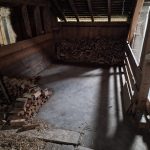 Avant - Rénovation intérieure complète d'une vieille ferme avec des produits biologiques