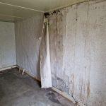 Avant - Rénovation intérieure complète d'une vieille ferme avec des produits biologiques
